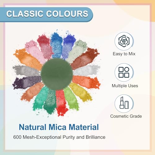 10g 0.35oz Cosmetic Grade Mica Powder