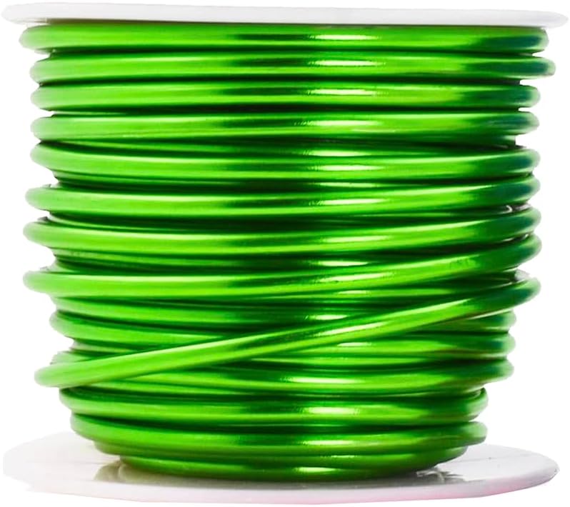 Mandala Crafts 10 Gauge Anodized Aluminum Craft Wire for Jewelry Making - 128 FT Colored Flexible Rainbow Wire - Bendable for Bonsai Armature Crafting Sculpting - Crafty Corner