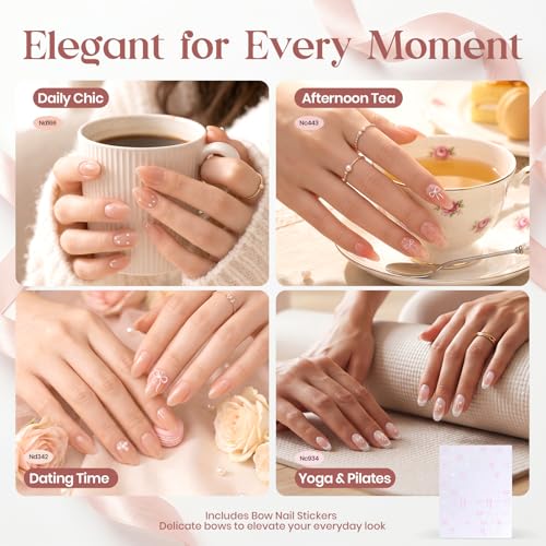 Beetles Nude Gel Nail Polish Set