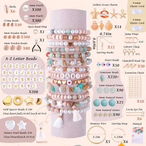 1927PCS Jewelry Making Supplies Kit for Adults