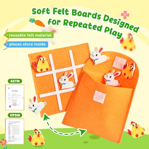 30 Pack Easter Tic Tac Toe Party Favors (30 Count)
