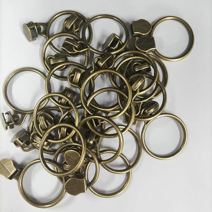 5 Antique Brass Metallic Nylon Coil Zippers by the Yard Bulk 10 Yards Beige Zipper Tape with 25pcs Antique Brass Ring Pull Sliders for DIY Sewing Tailor Craft Bag