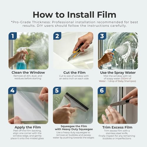 Window Security Film 5% VLT 99% UV Tinted Film