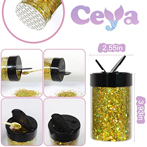 Holographic Chunky Glitter (3.5274 Ounce)