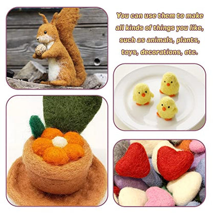 Needle Felting Wool 2.82oz (8 Count)