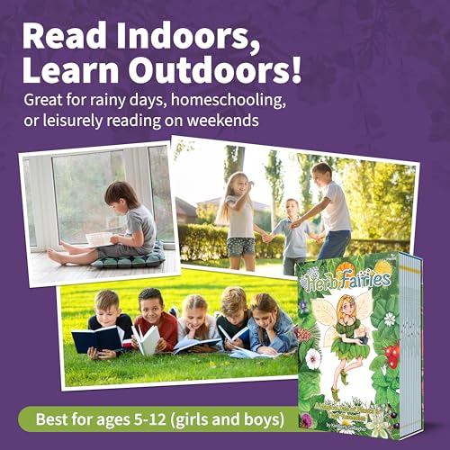 Herb Fairies 13 Plant Story Books Set (13 Count)