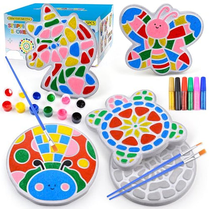 Stepping Stones Painting Kit for Kids (5 Count)