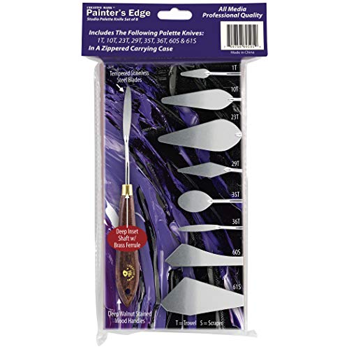 Stainless Steel Palette Knife Painting Tools (8 Count)