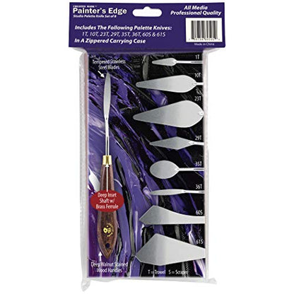 Stainless Steel Palette Knife Painting Tools (8 Count)