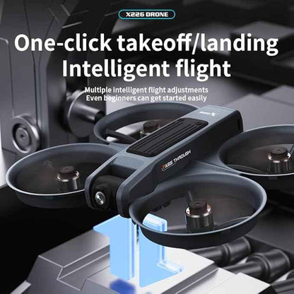 FPV Drone with VR Glasses,Optical Flow Alt Hold Drones with Camera for Adults 4k,Brushless Motor,Dual Camera Switch, Speed Adjust, 3D Flip - 13 Min Flight for Beginners Player-to-Pilot,2 Batteries