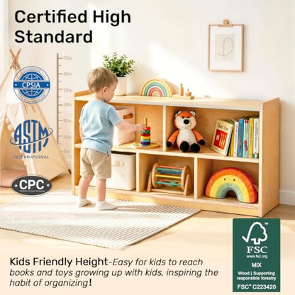 Montessori Bookshelf (5 Count)