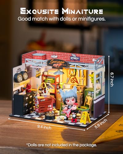 Workshop DIY Miniature Dollhouse Kit Creative Gift for Adults