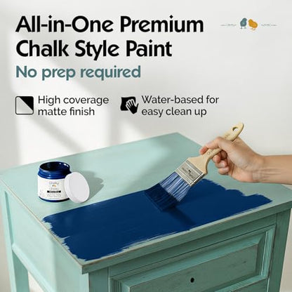 DC Blue 8 Fl Oz Chalk Paint for Furniture All in One