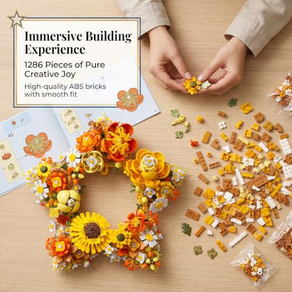 Botanicals Star Flowers Building Block Set