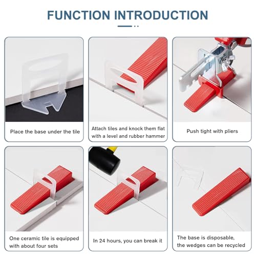 Tile Leveling System Clips 1 (5150 Count)