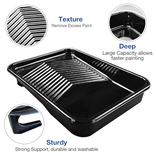 Great Andrew 15 Pcs Paint Tray Set (15 Count)