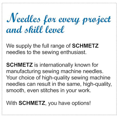 50 Schmetz Universal Sewing Machine Needles (50 Count)