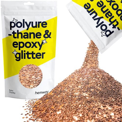 Resin Glitter Bronze Brown 100g Extra Chunky (3.5 Ounce)