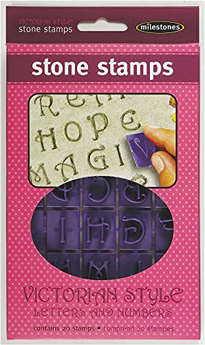 Co. Midwest Products Victorian Letters and Numbers Stepping Stone Stamps