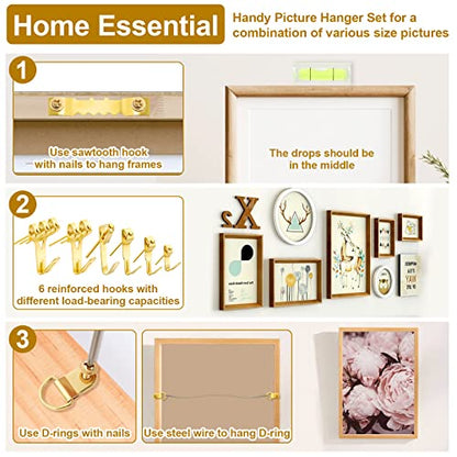 372 PCS Picture Hanging Kit (372 Count)