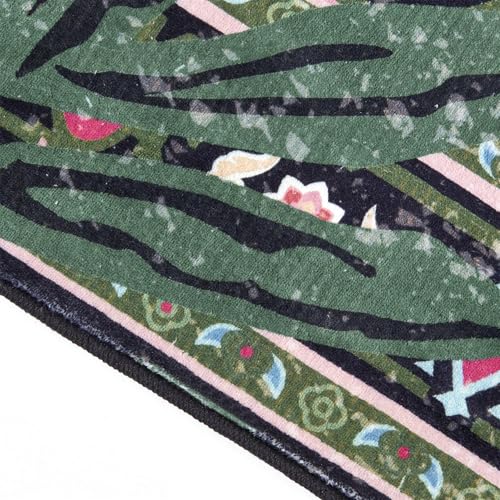 Oriental Tropical Entryway Rugs Washable (6 Sq Ft)