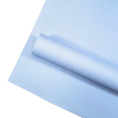2 Sheets of Light Blue 14 Count Aida Cloth