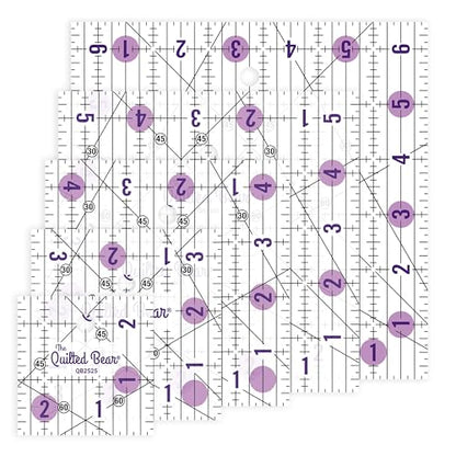 Small Quilting Ruler Bundle