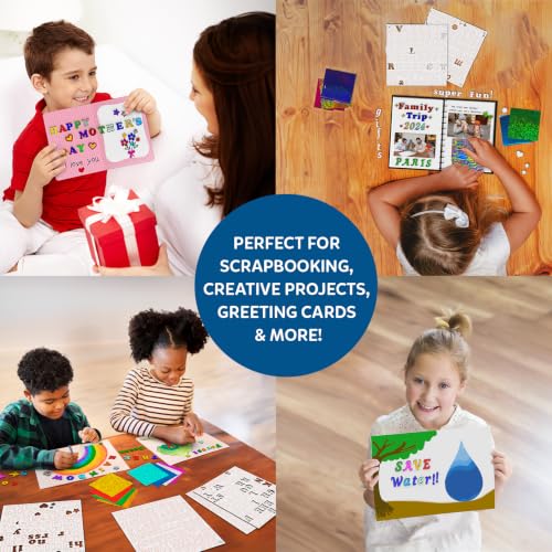 Foil Fun Letter & Number Stickers