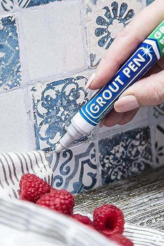 Grout Pen Light Grey Tile Grout Paint Marker (2 Count)