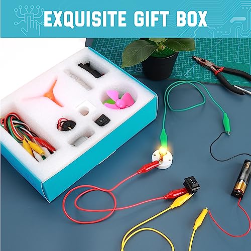 Electric Circuit Motor Kit for Kids 8