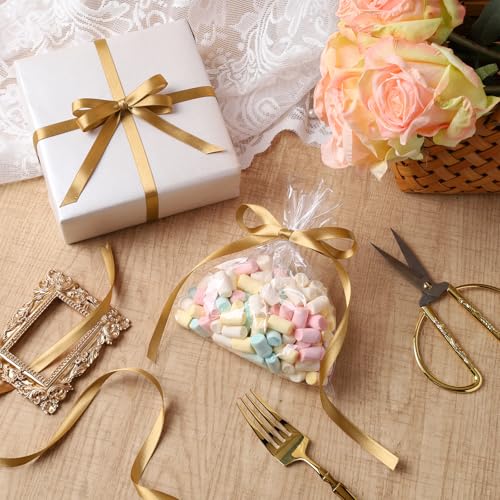Gold Satin Ribbon 3