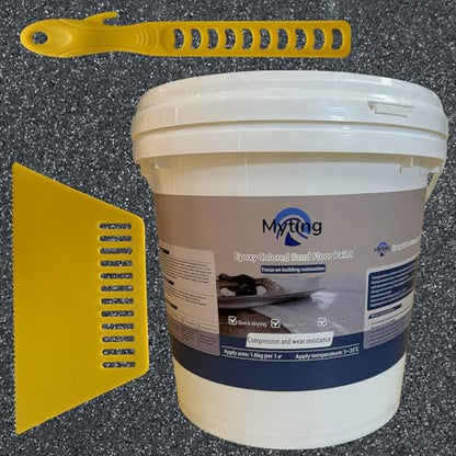 Epoxy Colored Sand Floor Paint (176 Fl Oz)