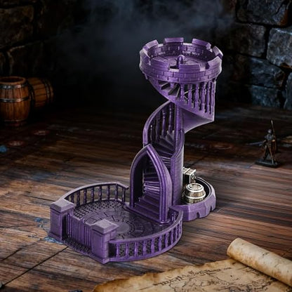 Castle Dice Tower and Tray