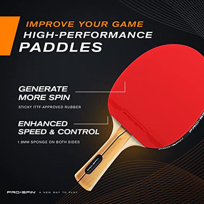 Ping Pong Paddles (5 Count)