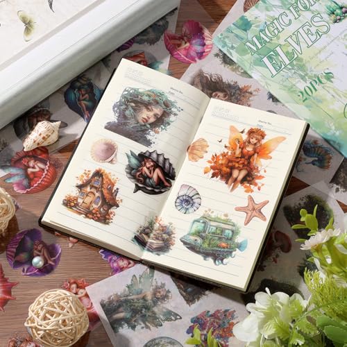 Scrapbook Fantasy Stickers 20 Sheets 240 Pre