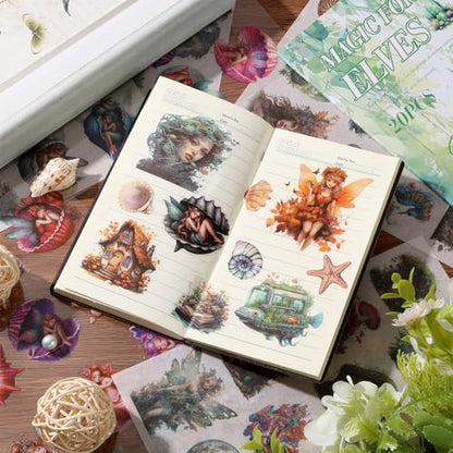 Scrapbook Fantasy Stickers 20 Sheets 240 Pre