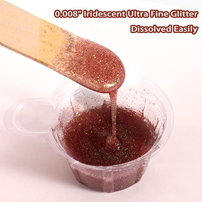 Iridescent Ultra Fine Glitter Powder Resin Supplies Glitters