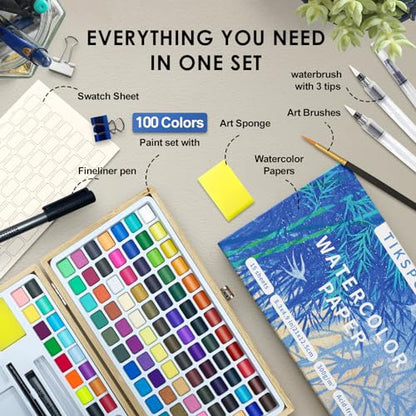 Watercolor Paint Set