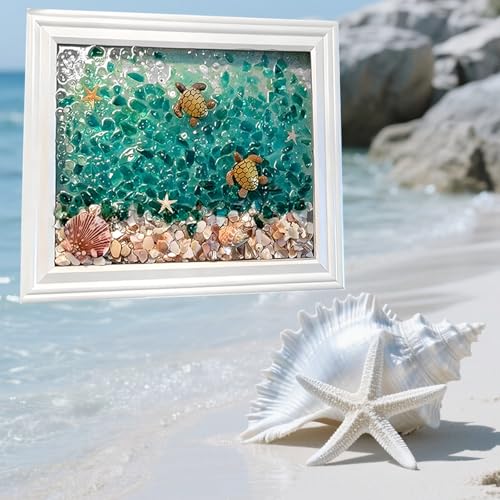 Mosaic Kit for Adults Ocean Inspired Sea Art (200 Count)