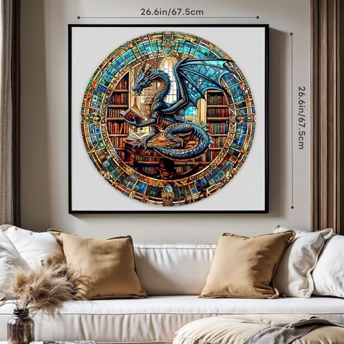 Round Puzzles for Adults 1000 Pieces (1000 Count)