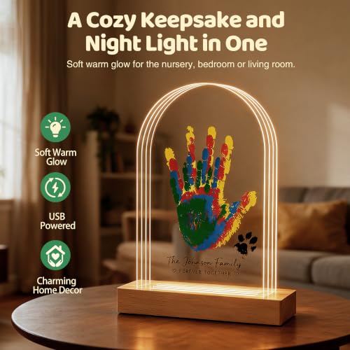 Family Handprint Kit with Light