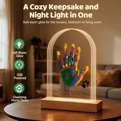 Family Handprint Kit with Light