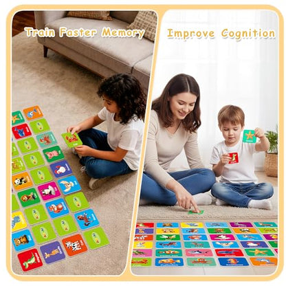 72 PCS Memory Match Game