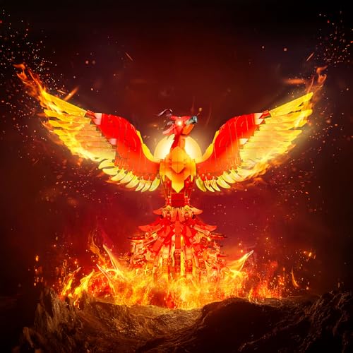 Phoenix Building Set with LED Lights for Adults