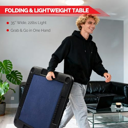 35" Foldable Mahjong Table