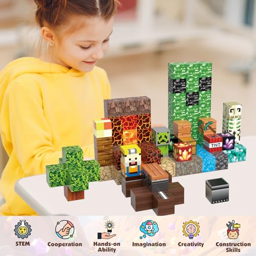 Magnetic Building Blocks Set