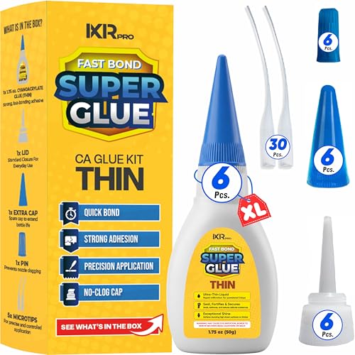 Thin CA Glue Super Glue (6 Count)