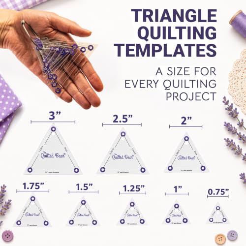 Triangle Quilting Templates