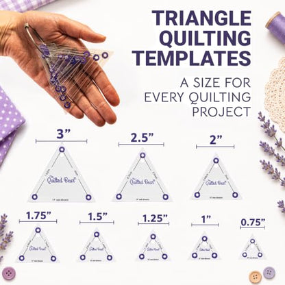 Triangle Quilting Templates