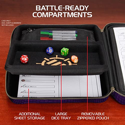 DND Binder Collector's Edition RPG Organizer Case with Built